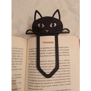 Kedicik Kitap Ayraç Okuma Ayracı Kitap Okuma