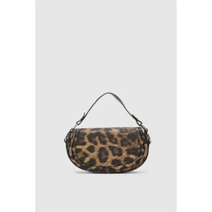 Shule Bags Blu Kapaklı Leopar Desen Çapraz Çanta