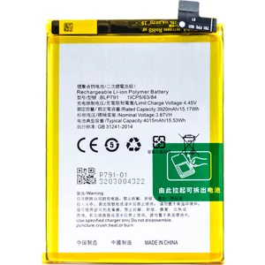 Always Teknoloji Oppo Reno 4 Orijinal BLP789 BLP791 Batarya Pil