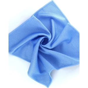 Nivemes Home %100 Microfiber Baklava Desen Cam Bezi Mavi 50X70 Apm