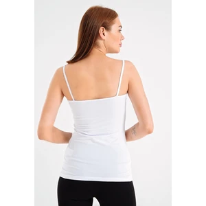 İp Askılı Body -Beyaz