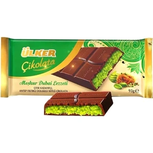 Meşhur Dubai Lezzeti Kadayıflı Dubai Çikolatası 93 gr x 36 Adet