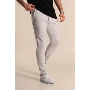 Serazatdouble Paça Jogger Pantolon Cüzdan Cepli Kemer Detaylı Rahat Likralı Pantolon
