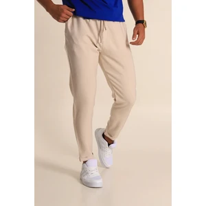 Serazatdouble Paça Jogger Pantolon Cüzdan Cepli Kemer Detaylı Rahat Likralı Pantolon