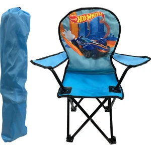 Hot Wheels Lisanslı Katlanabilir Çocuk Kamp Sandalyesi