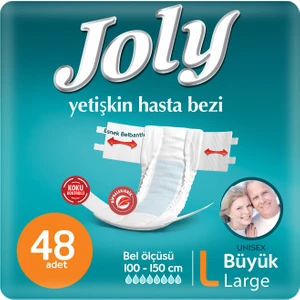 JOLY YETİŞKİN BEZİ LARGE 48 ADET
