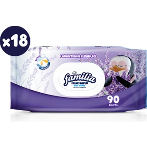 Islak Havlu Lavantanın Ferahlığı 18x90lı (1620 Yaprak)