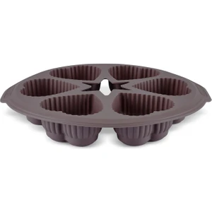 Crick Crack Harmony 6'lı Kalpli Silikon Muffin Kalıbı 28 cm