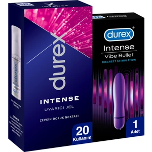 Intense Vibe Bullet Titreşimli Vibratör + Intense Jel 10ml