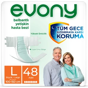 Yetişkin Hasta Bezi Large 48 Adet