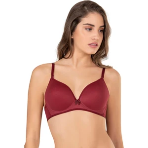 Kadın Basic B Cup Desteksiz Sütyen | Bordo