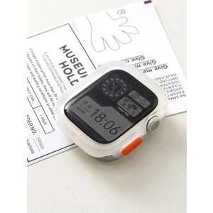 Apple Watch Uyumlu 5 6 7 8 9 49MM Kılıf Kasa Koruyucu 360 Tpu
