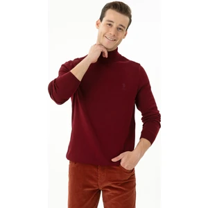 U.S. Polo Assn. Erkek Bordo Kazak /Triko 50269007-VR014