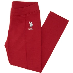 U.S. Polo Assn. Kız Çocuk Vişne Tayt 50296370-VR223