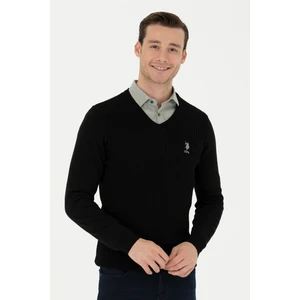 U.S. Polo Assn. Erkek Siyah Kazak /Triko 50268937-VR046