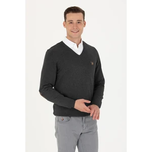 U.S. Polo Assn. Erkek Antrasit Kazak /Triko 50269006-VR006