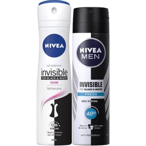 Black&white Fresh Bayan Deosprey 150 Ml+Black&white Fresh Erkek Deosprey 150 ml 2'li Paket