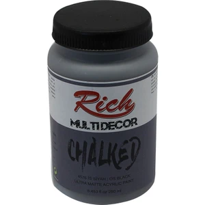 Multi Decor Chalked Akrilik Boya 250 cc İs Siyah 4576