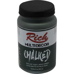 Multi Decor Chalked Akrilik Boya 250 cc Küf Yeşili 4570
