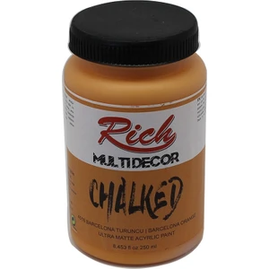 Multi Decor Chalked Akrilik Boya 250 cc Barcelona Turuncu 4518