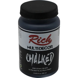 Multi Decor Chalked Akrilik Boya 250 cc Siyah 4580
