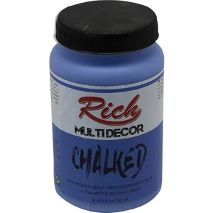 Multi Decor Chalked Akrilik Boya 250 cc Akdeniz Mavi 4552