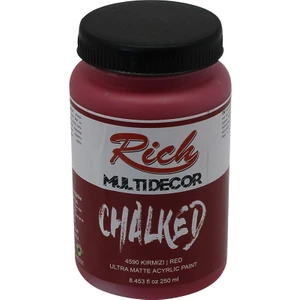 Multi Decor Chalked Akrilik Boya 250 cc Kırmızı 4590