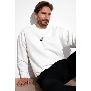 Regular Fit Bisiklet Yaka Pamuklu Içi Tüylü Yumuşak Şardonlu Sweat Erkek Sweat 5905405