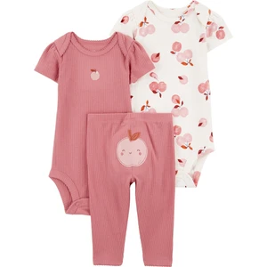 Kız Bebek Body Pantolon Set 3'lü Paket