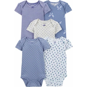 Kız Bebek Kısa Kollu Body 5'li Paket