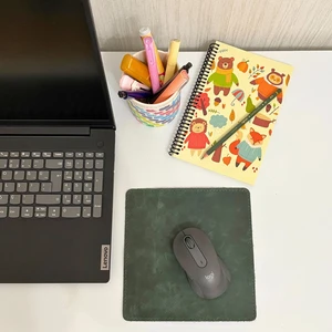 Hakiki Deri Slim Mausepad, Efektli Crazy Gerçek Deri Mouse Pad, 1 Adet Oyuncu Gamepad
