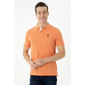 U.S. Polo Assn. Erkek Kiremit Tişört Basic 50263236-VR031