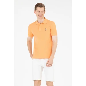 U.S. Polo Assn. Erkek Turuncu Tişört Basic 50263238-VR051