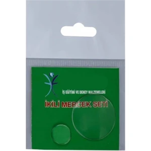 Mercek Ince ve Kalın Kenar 2 Adet Teleskop