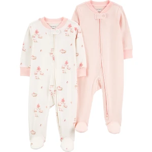 Kız Bebek Uyku Tulumu Set 2'li Paket