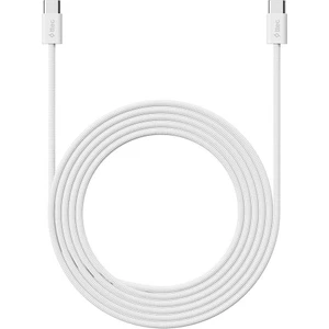Usb-C - Usb-C 100CM 60W Pd Örgü Hızlı Şarj/data Kablosu Beyaz