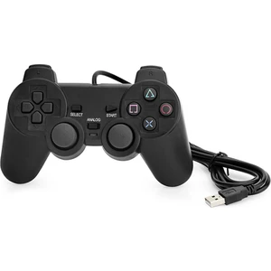 Bilgisayar Pc USB Oyun Kolu Gamepad Analog Titreşimli Double Shock