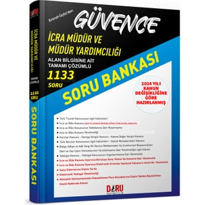 Doru Yayıncılık Güvence Icra Müdür ve Müdür Yardımcılığı Soru Bankası - 2024