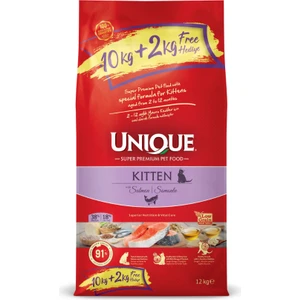 Yavru Kedi Maması  Somonlu 10 + 2 kg