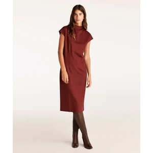 Pens Detaylı Midi Boy Elbise