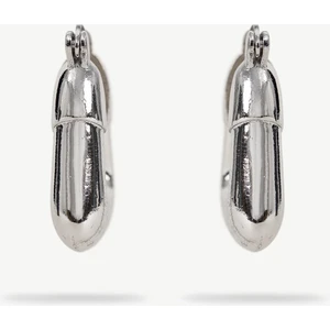 Asimetrik Gümüş Küpe