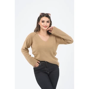 V Yaka Oversize Salaş Kesim Triko