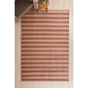 Koza Halı Stripe Terra Kilim Kaymaz Taban Salon Oturma Odası Antre Halısı 33012A