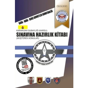 Askeri Sınav Kitapları Karargah Subaylığı Sınavına Hazırlık Kitabı