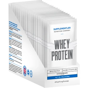 Whey Protein 30 gr Tek Kullanımlık 20 Adet - Çilek