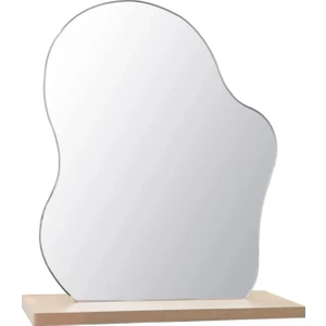 Makyaj Aynası Estetik Ahşap Makyaj Aynası