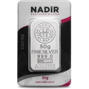Agakulche Nadir 50 Gram Gümüş Külçe