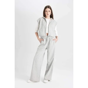 Coool Wide Leg Geniş Bol Paça Eşofman Altı Beli Lastikli Cepli Basic Düz D6336AX24AU