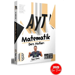 Benim Hocam Yayınları 2025 AYT Matematik Ders Notları