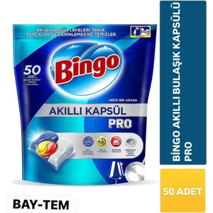 Akıllı Kapsül Pro Bulaşık Makinesi Deterjanı Tableti 50'li